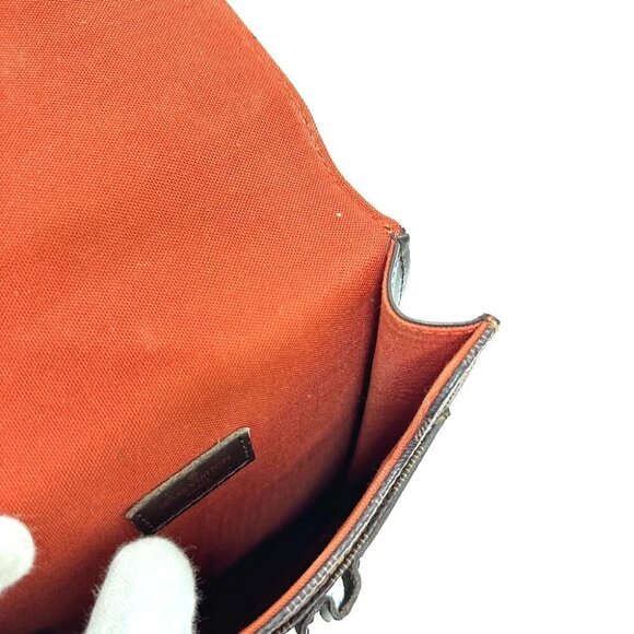 LOUIS VUITTON N45271 Damier Portello Crossbody Pochette Shoulder Bag - Picture 15 of 16